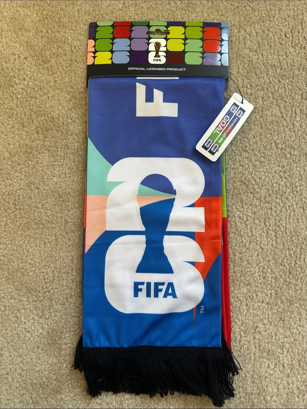 FIFA 2026 Official World Cup Scarf - Multicolor